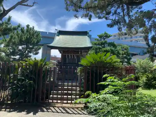 琵琶島神社の本殿・本堂