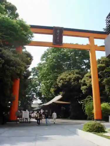 川越氷川神社の鳥居