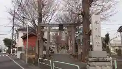 赤塚氷川神社の鳥居