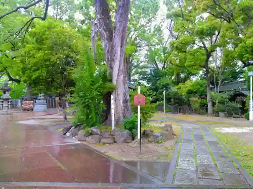 片山神社の庭園