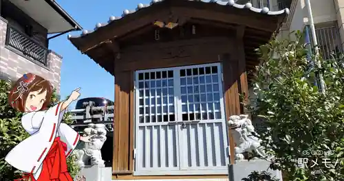 諏訪神社の本殿・本堂