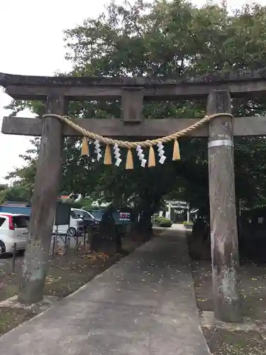 前玉神社の鳥居