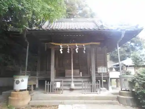 中里神社の本殿・本堂