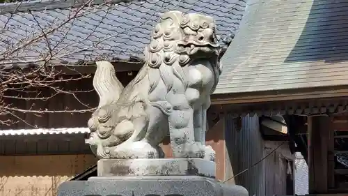 八幡古表神社の狛犬