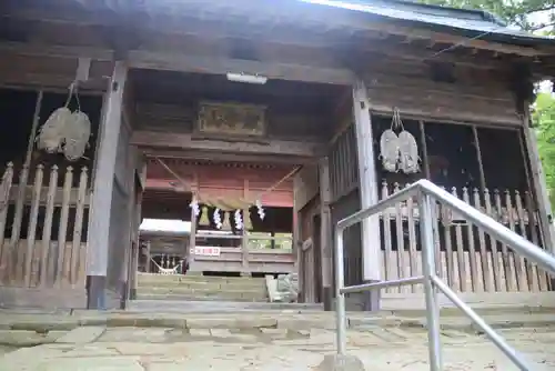 田村神社の山門・神門