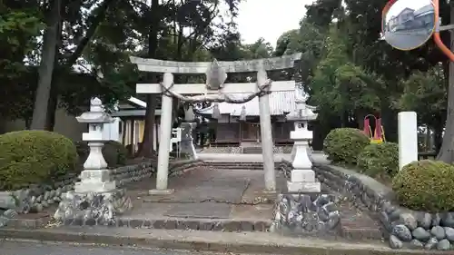 八幡神社の鳥居