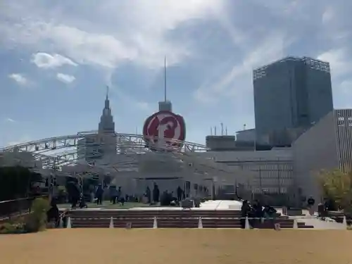 朝日弁財天の周辺