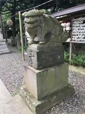 菊田神社の狛犬