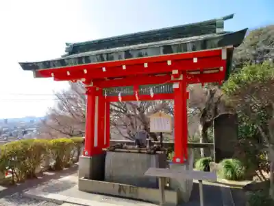 足利織姫神社の手水舎