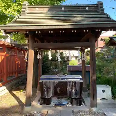 幸宮神社の手水舎
