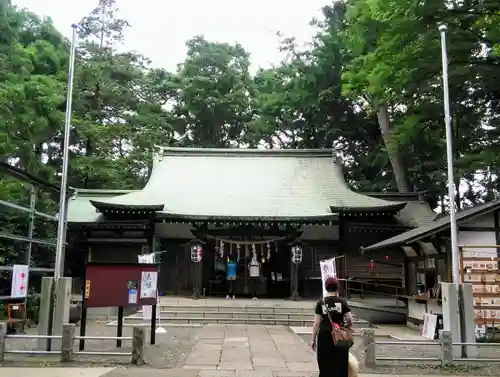 下高井戸八幡神社の本殿・本堂