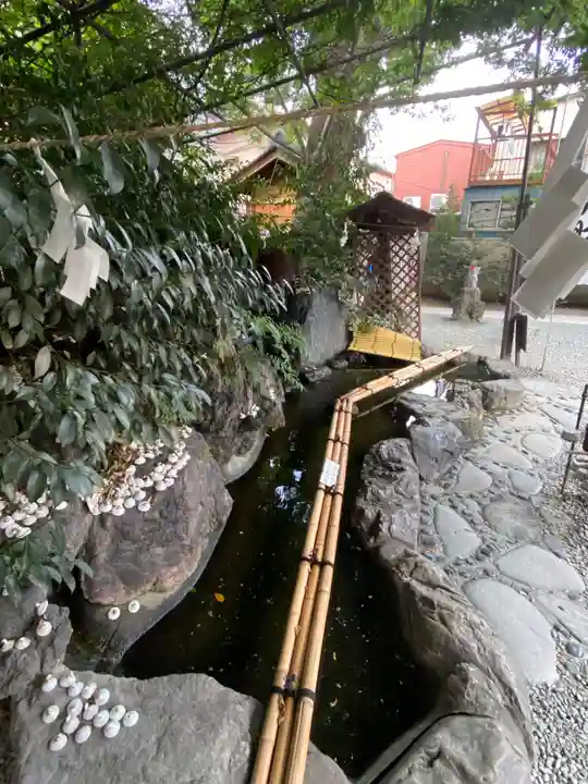 川越熊野神社の庭園