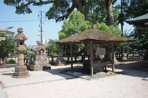 松江神社の手水舎