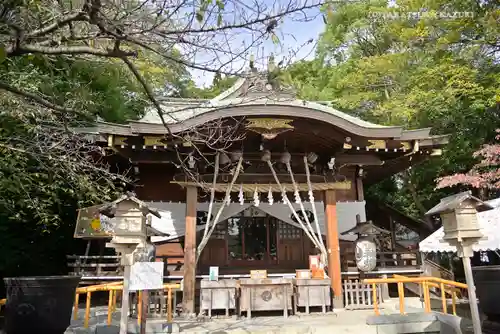 鎮守氷川神社の本殿