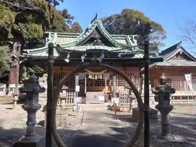植田八幡神社の本殿・本堂