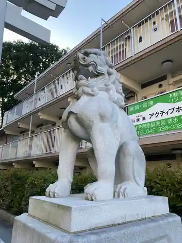 大國魂神社の狛犬