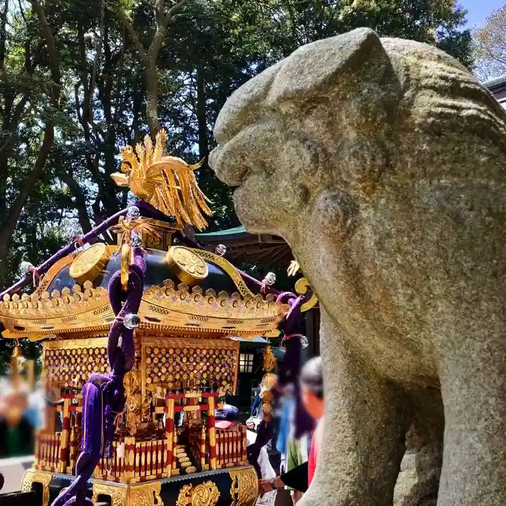 諏訪八幡神社のお祭り