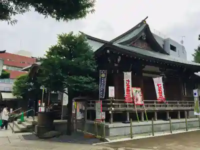 鳩森八幡神社の本殿・本堂