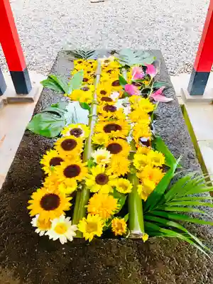 石浦神社の手水舎