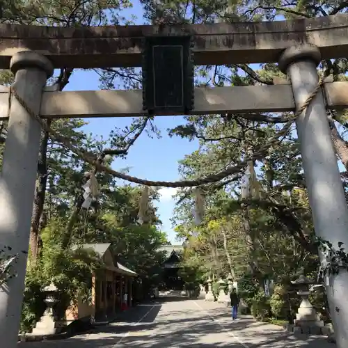 浜松八幡宮の鳥居