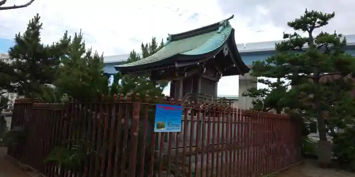 琵琶島神社の本殿・本堂
