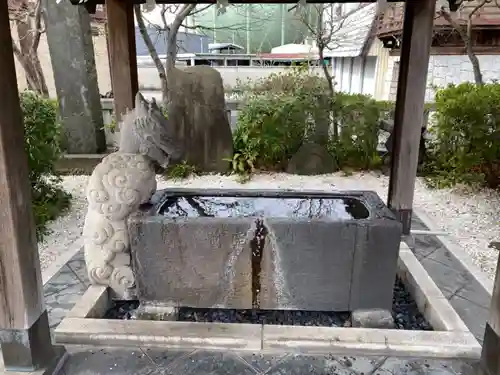 石濱神社の手水舎