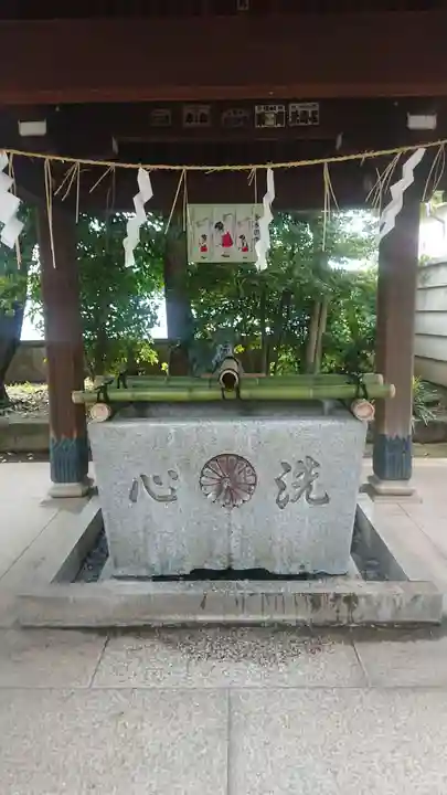 居木神社の手水舎