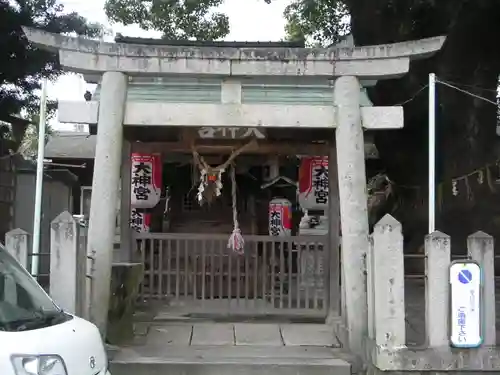 大神社の鳥居