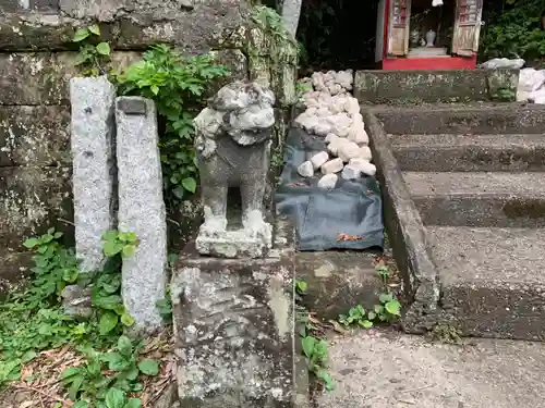 瀧口神社の狛犬