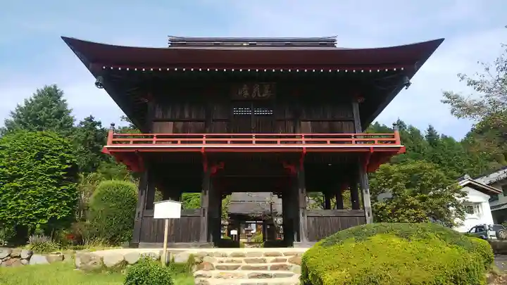 長光寺の山門・神門