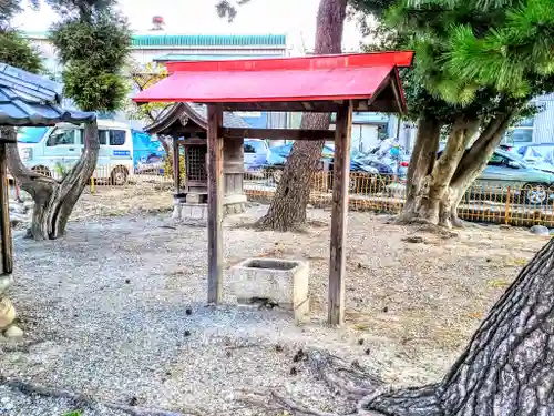 津島社の手水舎