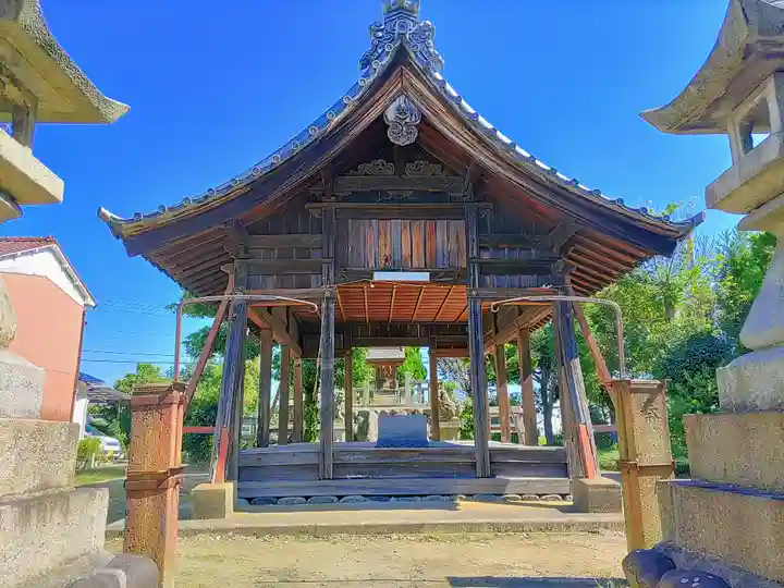 諏訪社の本殿・本堂