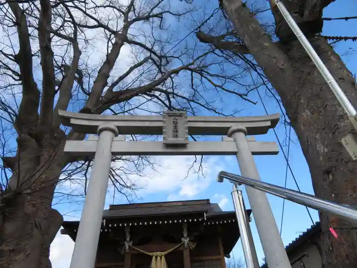 二階堂神社の鳥居