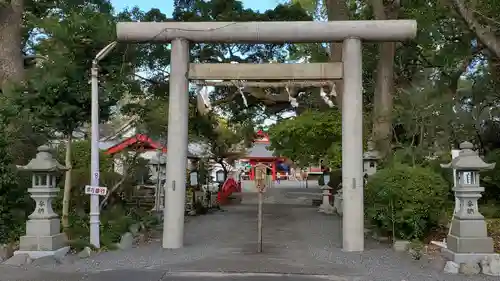 米之宮浅間神社の鳥居