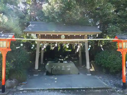 多久比禮志神社の手水舎