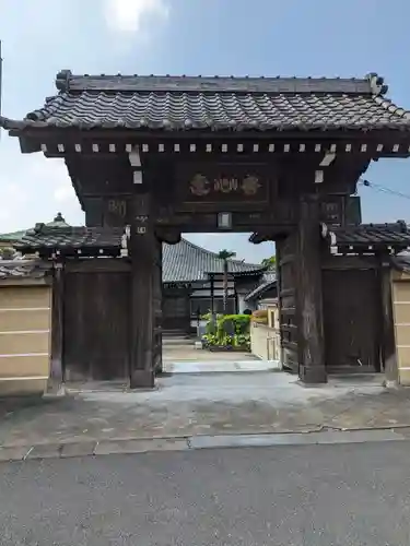 善心寺の山門・神門
