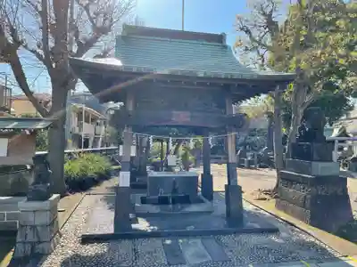 鮫州八幡神社の手水舎