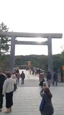 伊勢神宮内宮(皇大神宮)の鳥居
