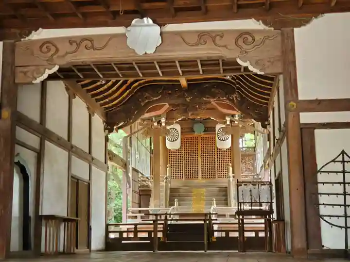 猪名野神社の本殿・本堂