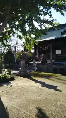 諏訪神社の本殿・本堂