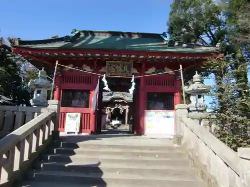 長沼八幡宮の山門