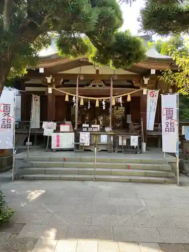 鳩森八幡神社の本殿・本堂