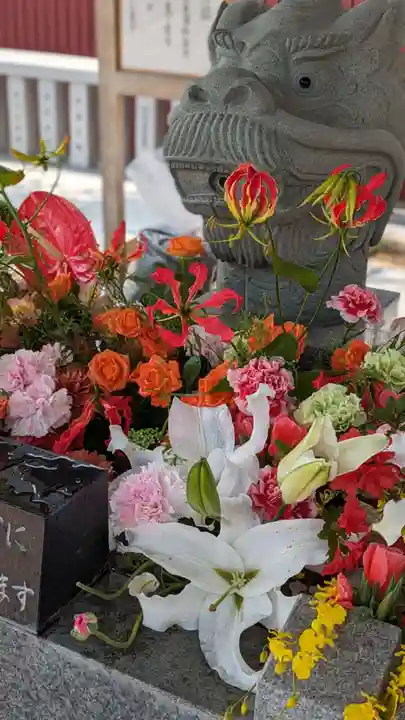 新川皇大神社の手水舎