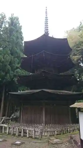 安楽寺の塔