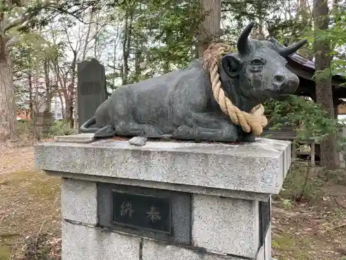 岩見澤神社の狛犬