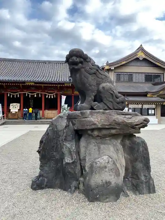 浅草神社の狛犬