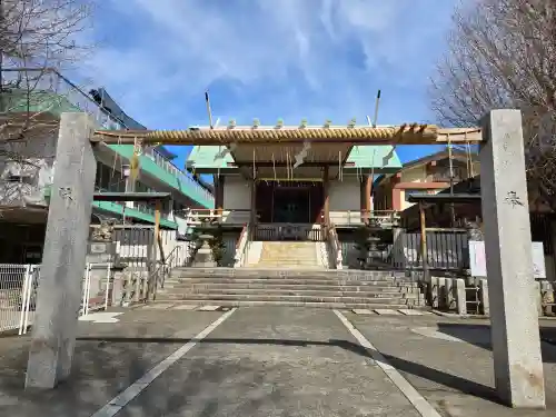 深川神明宮の本殿・本堂