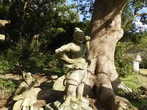 稲荷神社の像