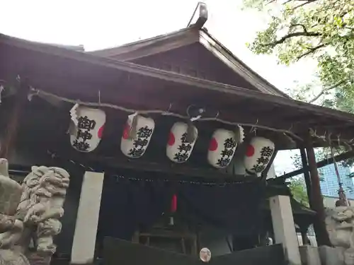 須佐之男社　迦具土社合殿の本殿・本堂