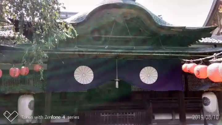 善光寺の本殿・本堂